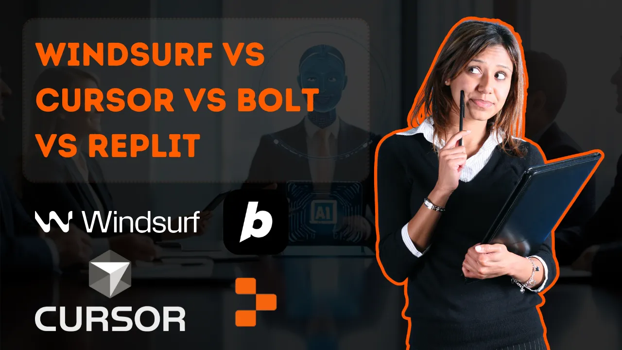 Windsurf vs Cursor vs Bolt vs Replit Best AI Coding Tools in 2026